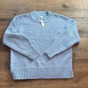 Aerie light blue sweater small NWT